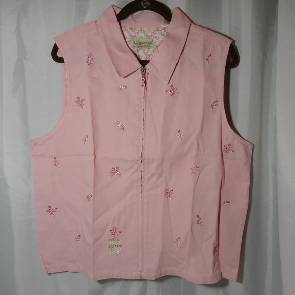 Longaberger Horizon of Hope Pink Vest HOH XXL - Picture 1 of 2